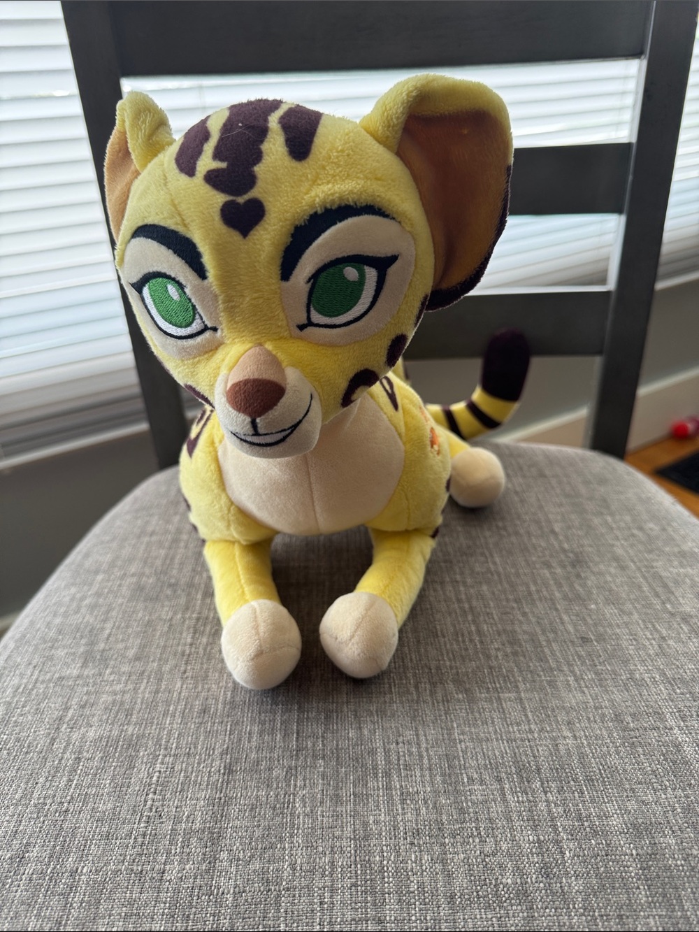 Disney Store Lion Guard FULI Stuffed Animal Plush Toy Cheetah The Lion King